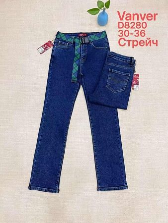 Джинсы Vanver D8280 blue - делук