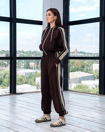 Костюм Спорт Azna Д151 brown - делук