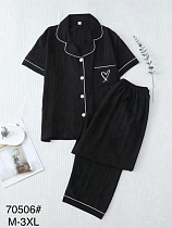 Ночнушка Brilliant 70506 black - делук