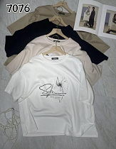 Футболка Style Nadezhda 7076 khaki - делук