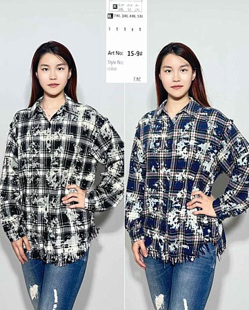 Рубашка Estima 15-9 grey - делук