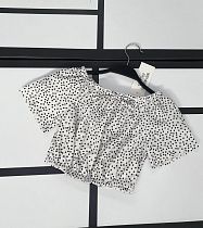 Топ Kosmy 578-1 white-black - делук