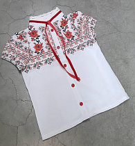 Вышиванка Limerense DD215 white - делук