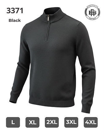 Свитер 2Bro 3371 black - делук