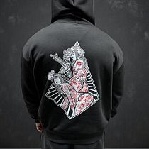 Худи Madoka 1344 black - делук