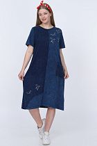 Платье Alberk 6004 navy - делук