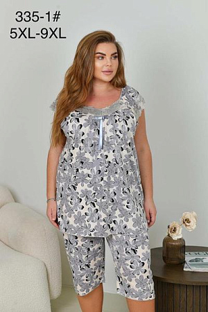 Пижама Anion 335-1 grey - делук