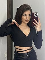 Топ Arina 1382 black - делук