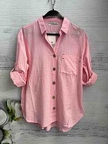 Рубашка New Season 8605 pink - делук