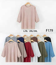 Свитер Anne-Kiss Me F179 mix - делук