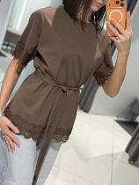 Футболка Comod 8865 chocolate - делук