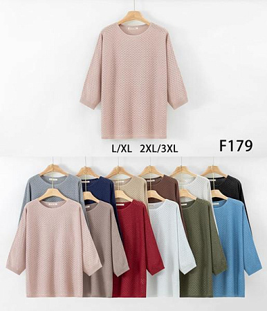 Свитер Anne-Kiss Me F179 mix - делук