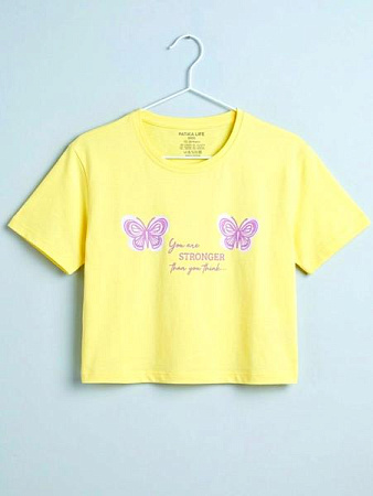 Футболка Dino DN418 yellow - делук