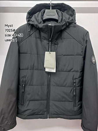 Куртка Lina 7025-1 black - делук