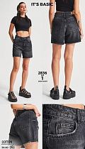 Шорты Jeans Style 2836-1 d.grey - делук
