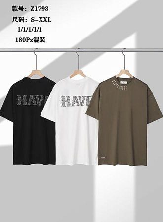 Футболка Liopt Z1793 black - делук