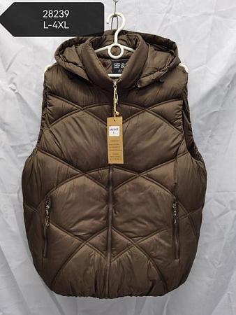 Жилетка Tran 28239 brown - делук