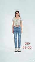 Джинсы Newjeans 580 l.blue - делук