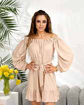 Платье Arina 1606 beige - делук