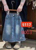 Юбка Farbique 5117 l.blue - делук