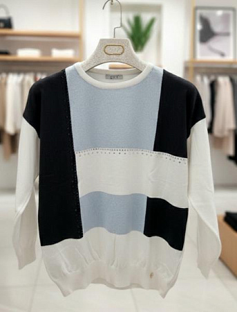 Свитер Julia JL1037 l.blue - делук