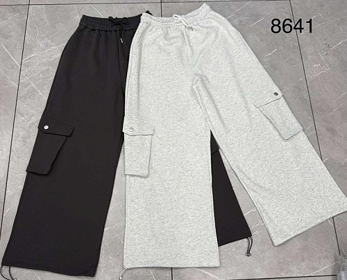 Штаны Спорт Saint Wish 8641 grey - делук