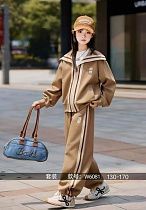 Костюм Спорт Delfinka 6081 beige - делук