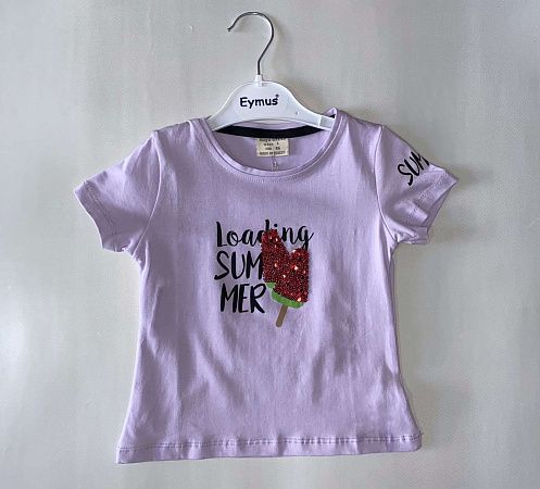 Футболка Baby Boom BB137 lilac - делук