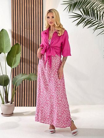 Платье Oska 205 pink - делук