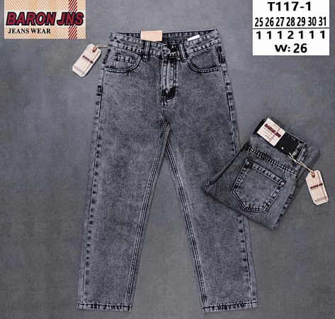 Джинсы Baron Jeans 117-1 grey - делук