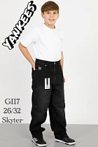 Джинсы Ruxa G117 black - делук