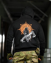 Худи Madoka 1311 black - делук