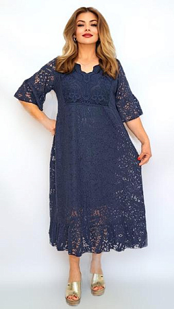 Платье Romeo Life RL1232 navy - делук