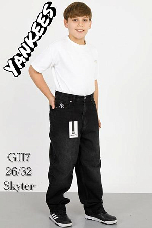 Джинсы Ruxa G117 black - делук