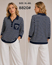 Свитер Kaffir Lily 8820 navy - делук