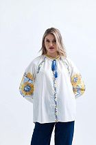 Вышиванка Global 1345 white - делук