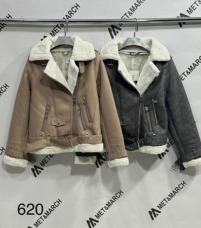 Куртка Met&March 620 beige - делук