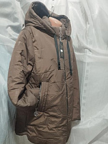Куртка Galina 164 brown - делук