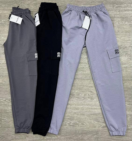 Штаны Спорт Mirwear Kids NW453-294-3 l.grey - делук