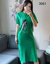 Платье Fsn 3061 green - делук