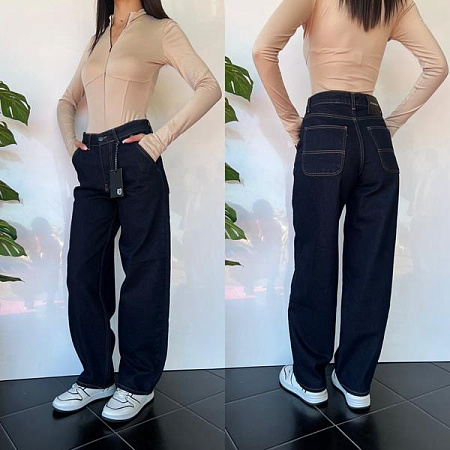Джинсы Three Black Women TB46 navy - делук