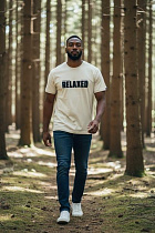 Футболка 2Bro 26013 beige - делук