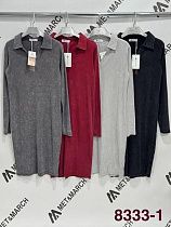 Платье Met&March 8333-1 l.grey - делук