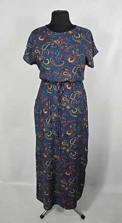 Платье Bugrova B69 blue - делук