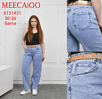 Джинсы Immei 6151 l.blue - делук