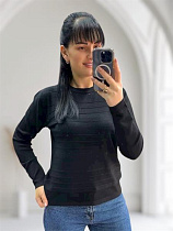 Свитер Levisha 25522 black - делук