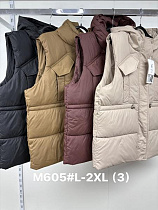 Жилетка Jacket M605 black - делук