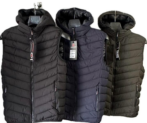 Жилетка Lina D01 black - делук