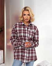 Рубашка Lelis 1086 wine - делук
