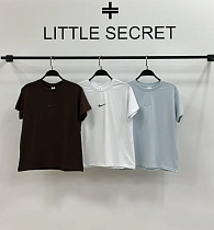Футболка Little Secret 1099 brown - делук